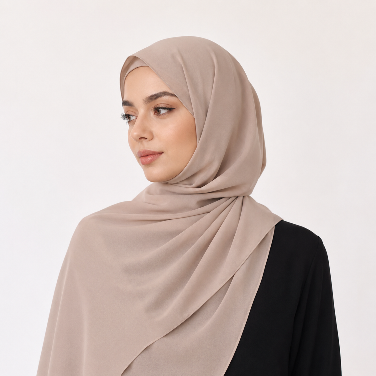 Crepe shawls