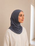 Dark Grey Zol hijab