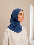 steel blue Zol hijab