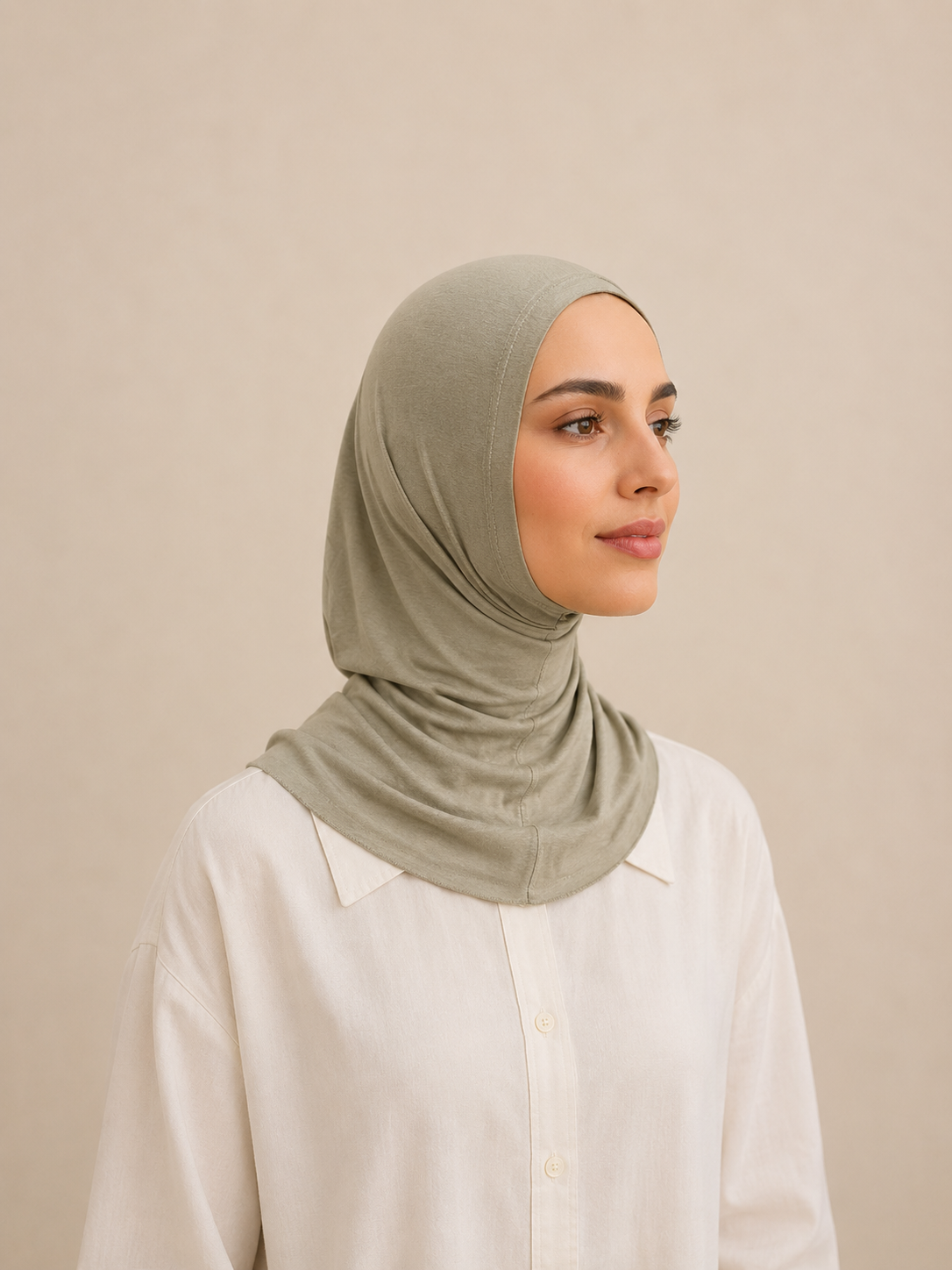Light olive green Zol hijab