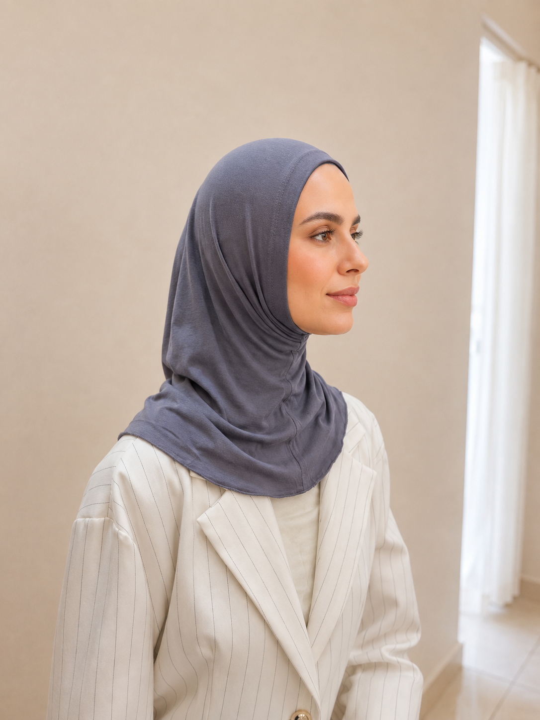 Grey Zol hijab