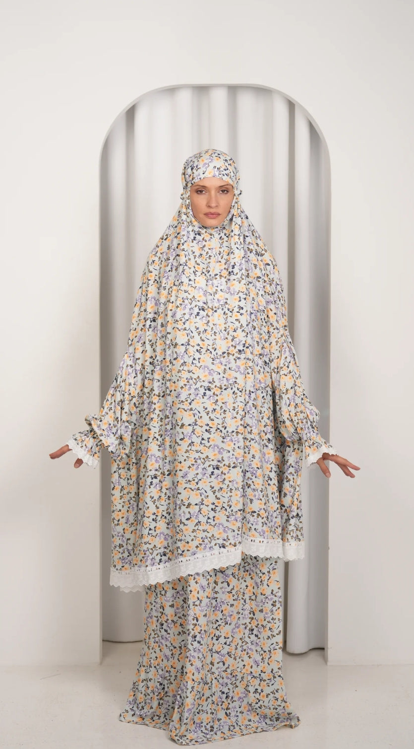 Two piece prayer gown A55