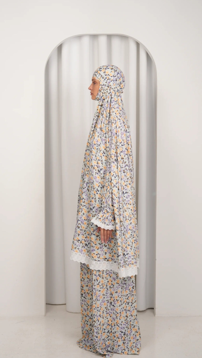 Two piece prayer gown A55