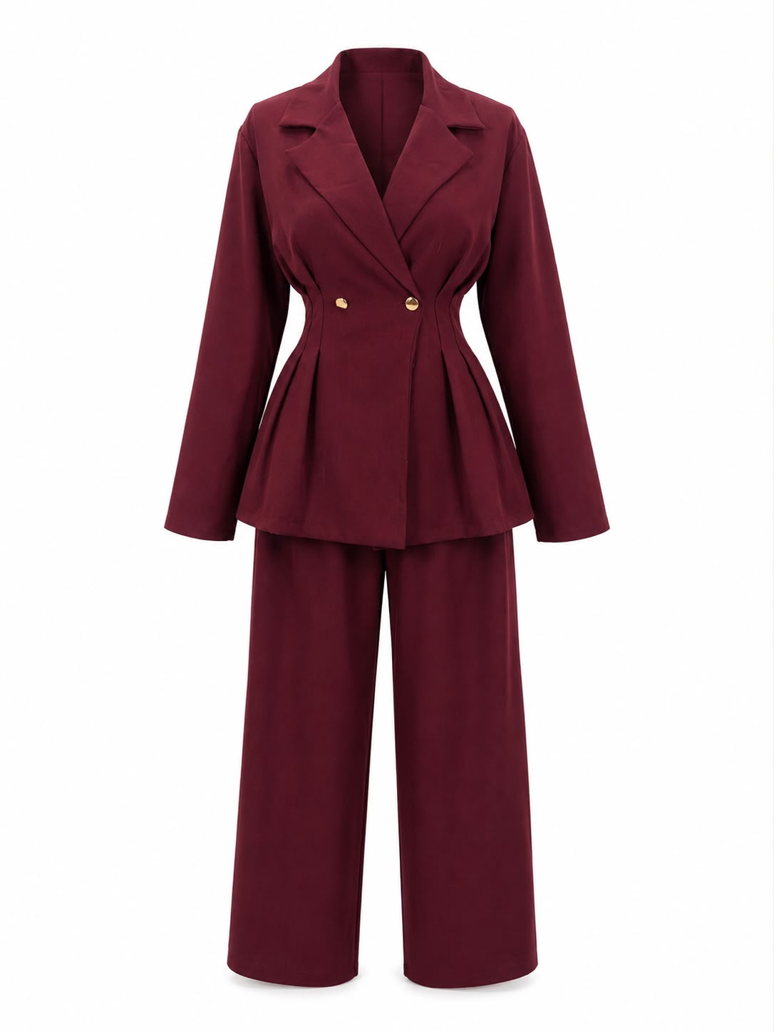 Soft Crepe Blazer set