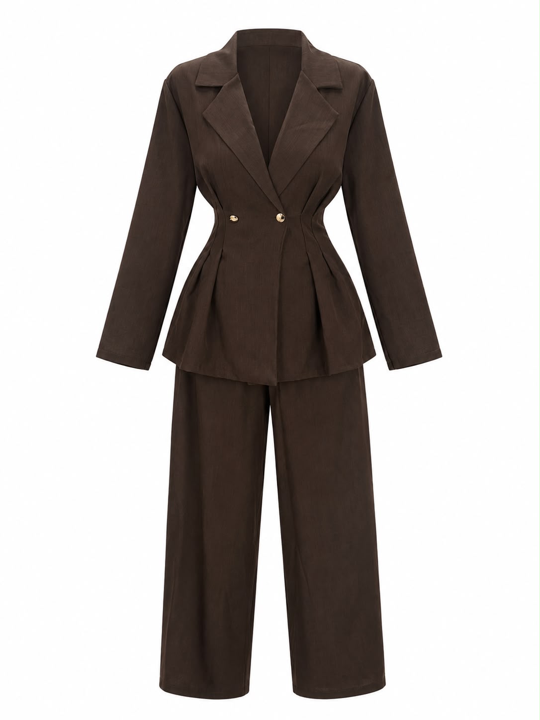 Soft Crepe Blazer set