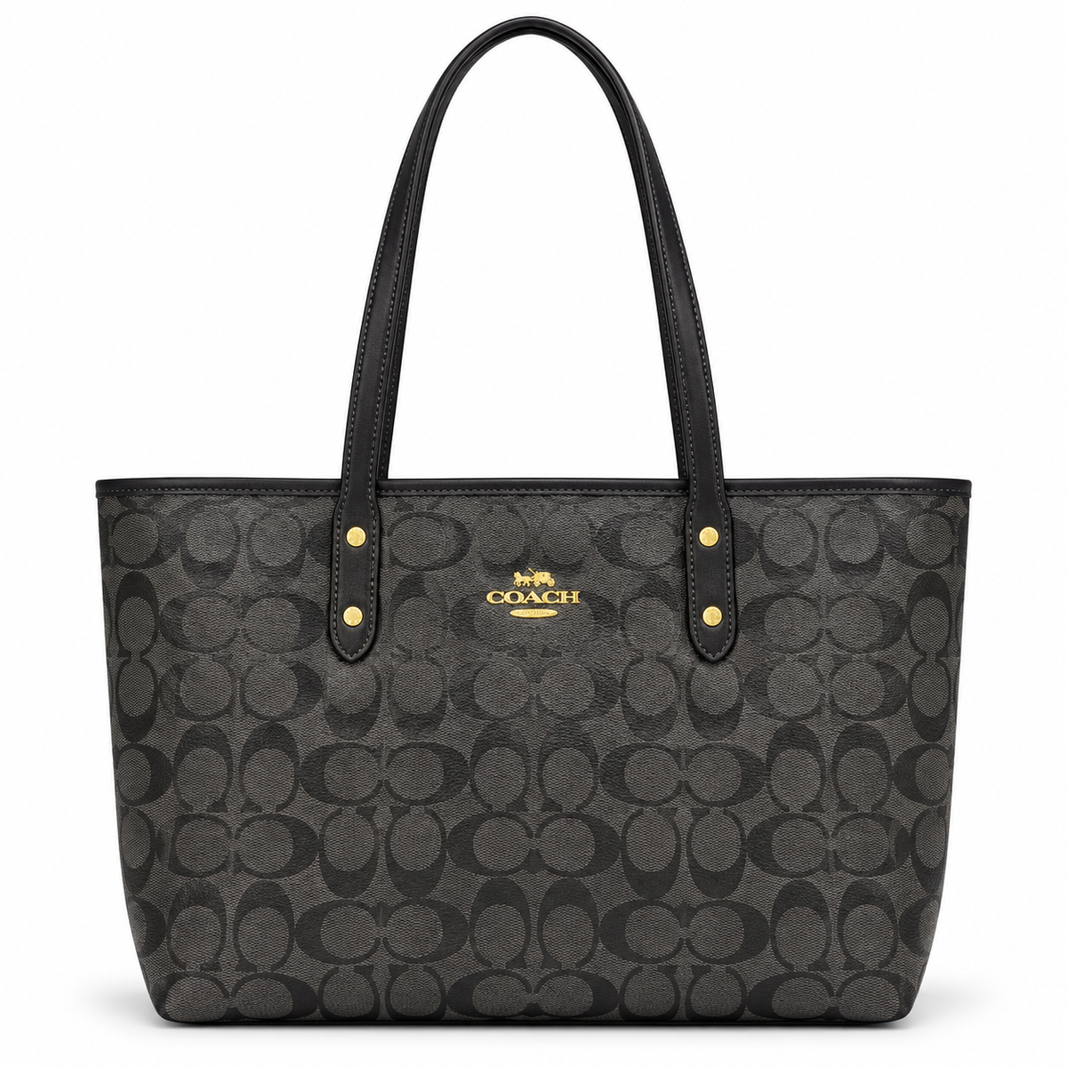 Black Coach Tote