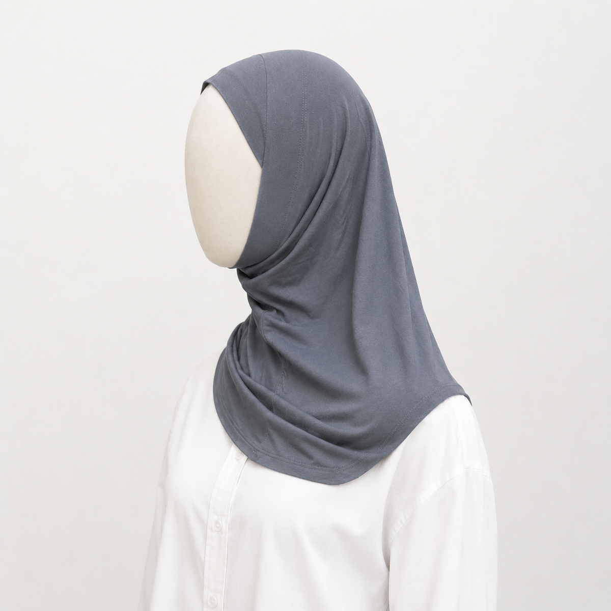Dark Grey hijab 2 pcs