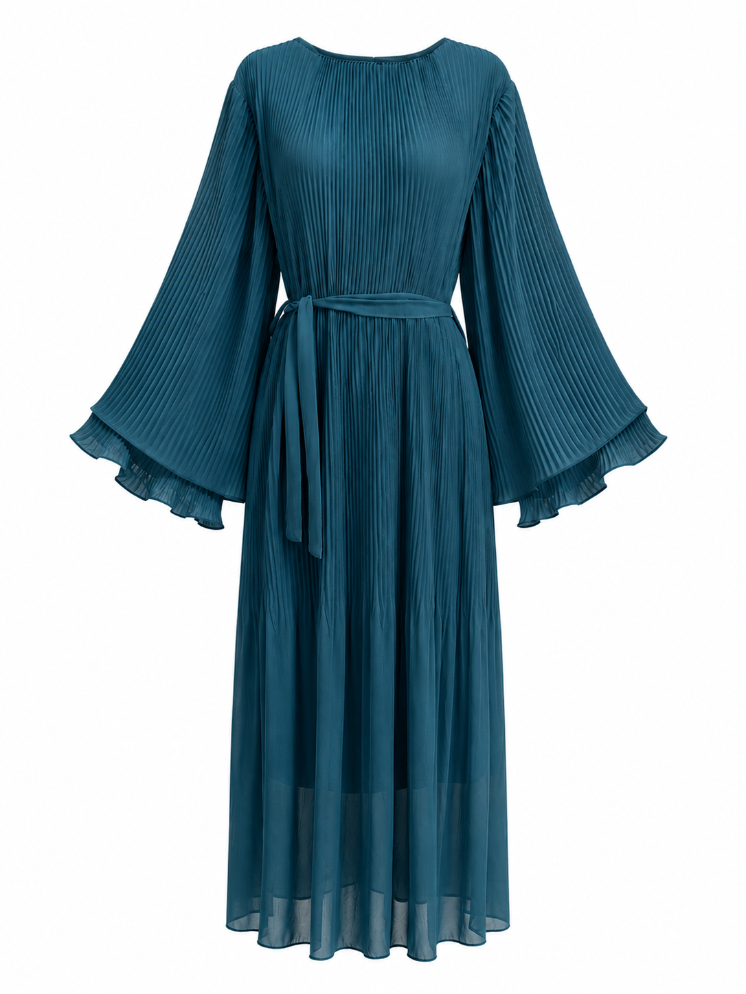 crepe pleated Dress