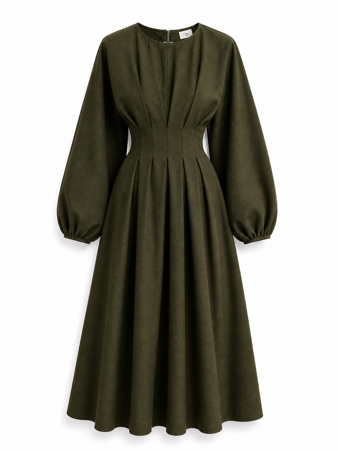 Elegant soft crepe dress