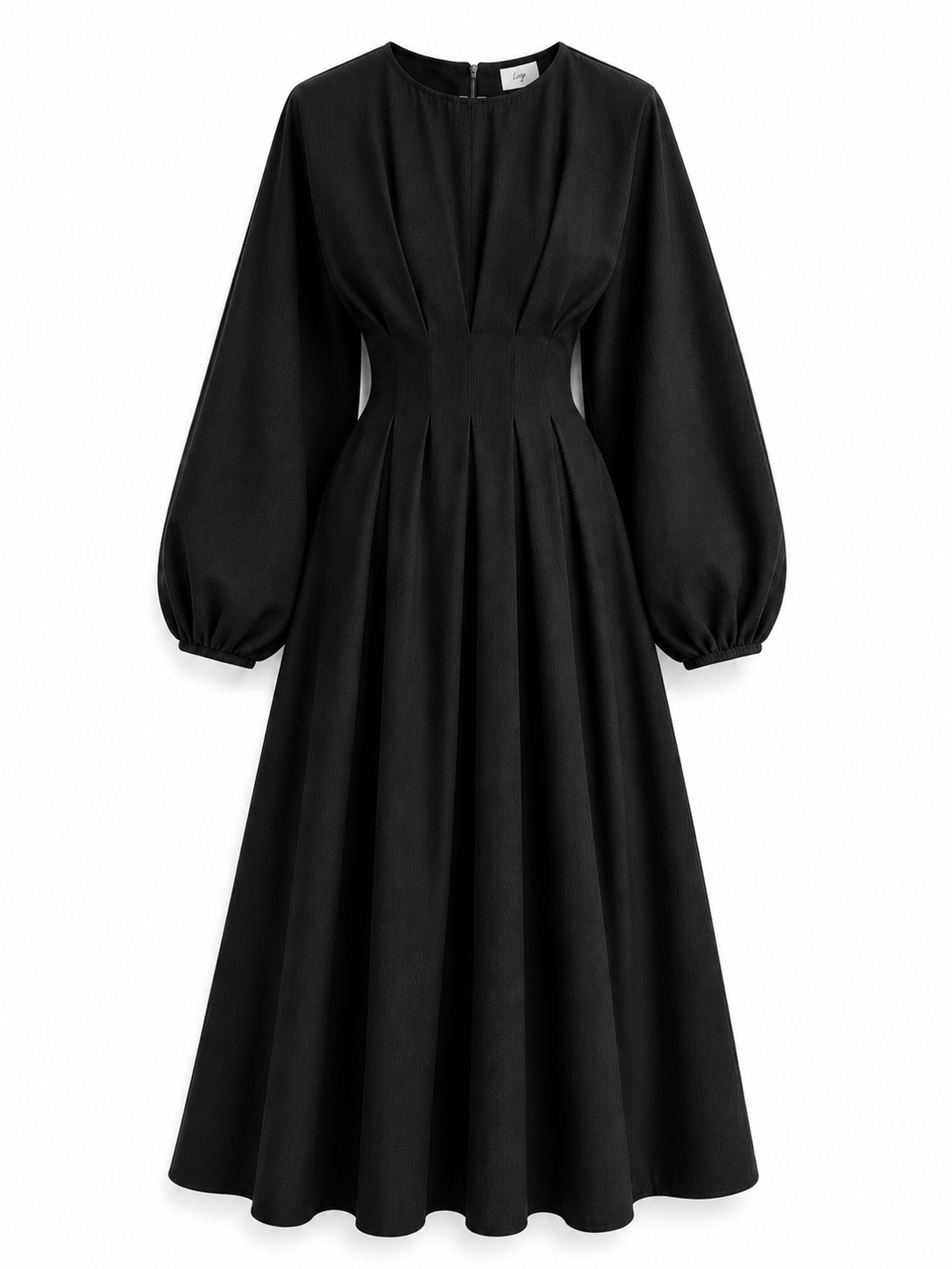 Elegant soft crepe dress
