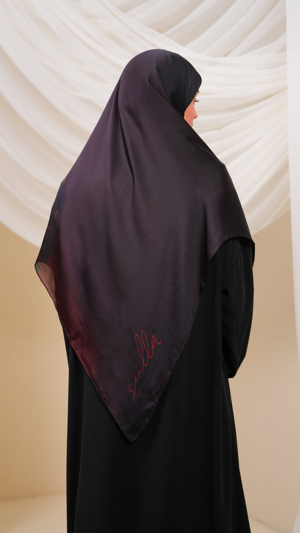 Scilla Turkish scarf Cola 4