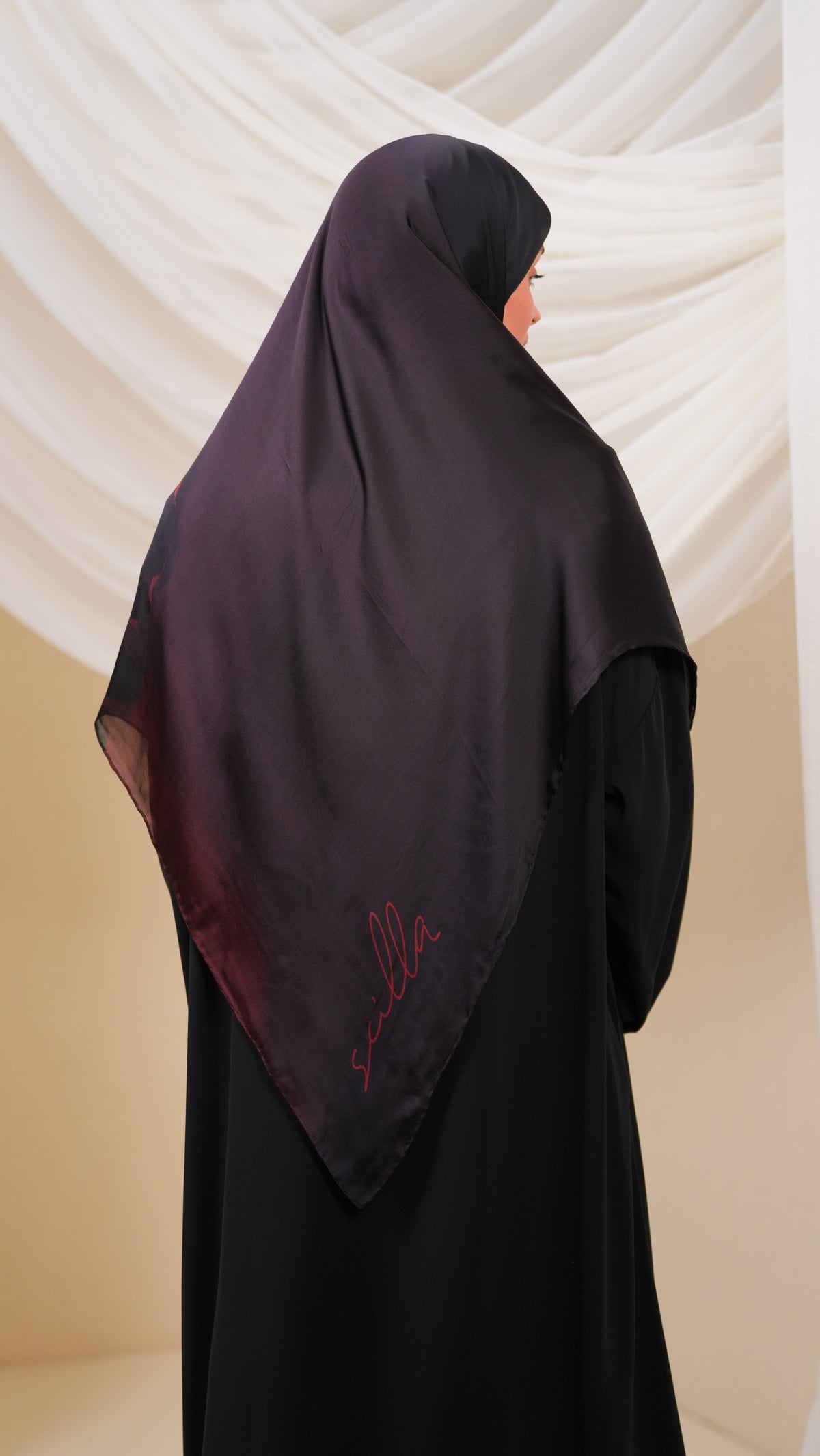 Scilla Turkish scarf Cola 4