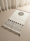 Mandala Embrace Prayer Mat - Off-White