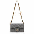 Grey Chanel Mini Bag