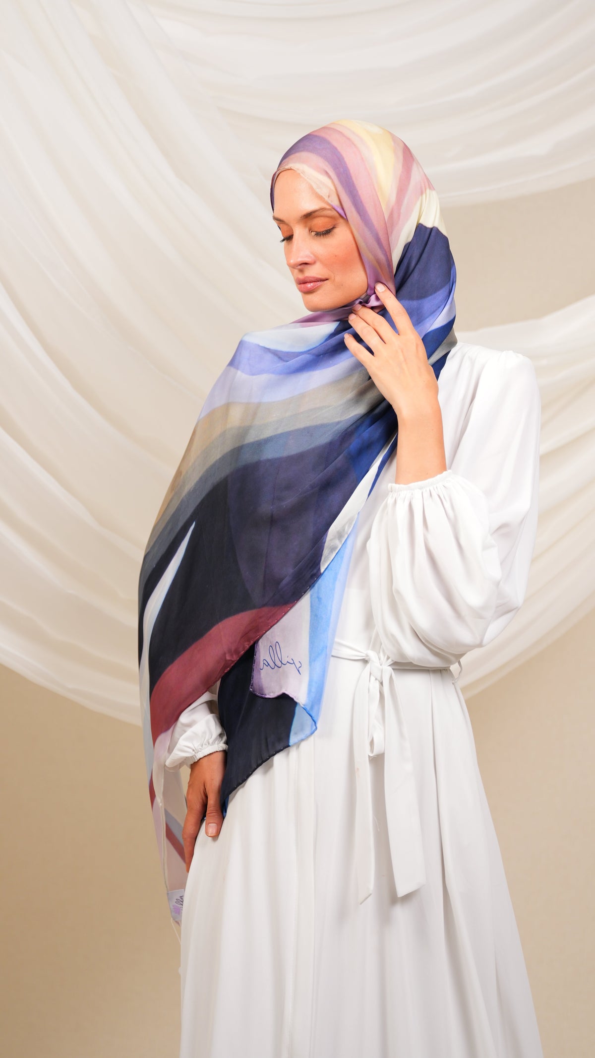 Scilla Turkish shawl dtr2