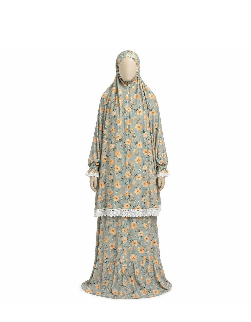 Two piece prayer gown A44