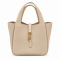 Saint Laurent Le 5 à 7 Baby Bea Top Handle off-white Bag.