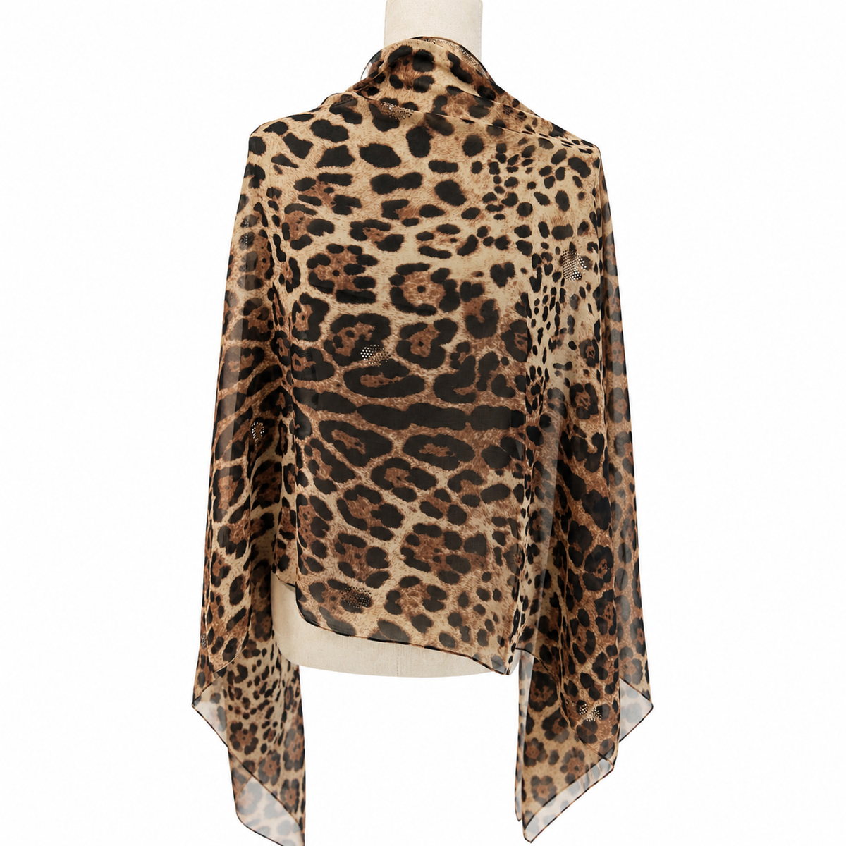 Tiger crepe shawl kashkha
