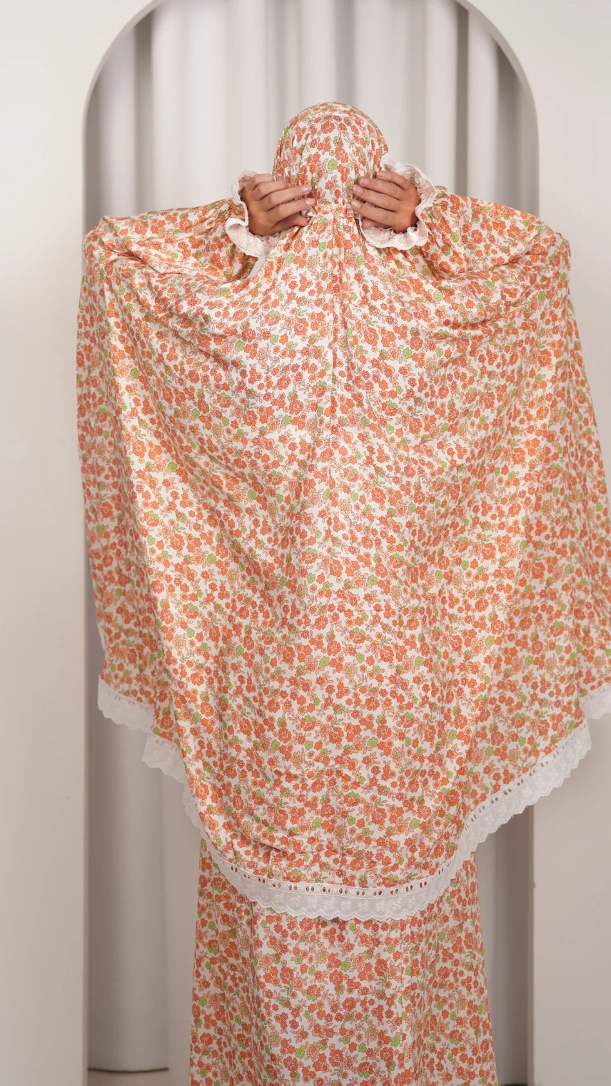 Two piece prayer gown A52