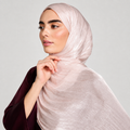 Pink Organza shawl