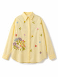 Embroidered shirt.