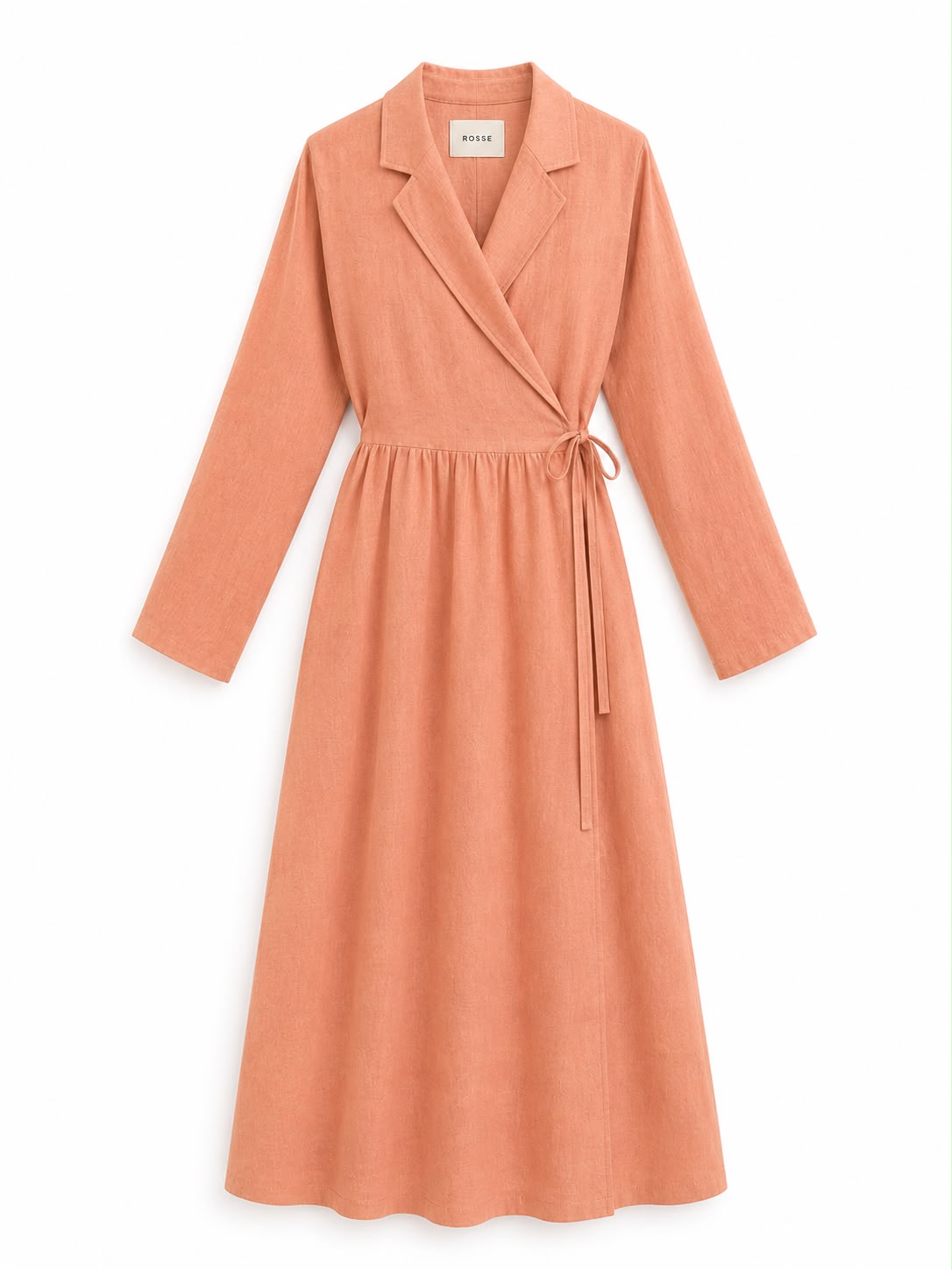 Linen Dress with tie