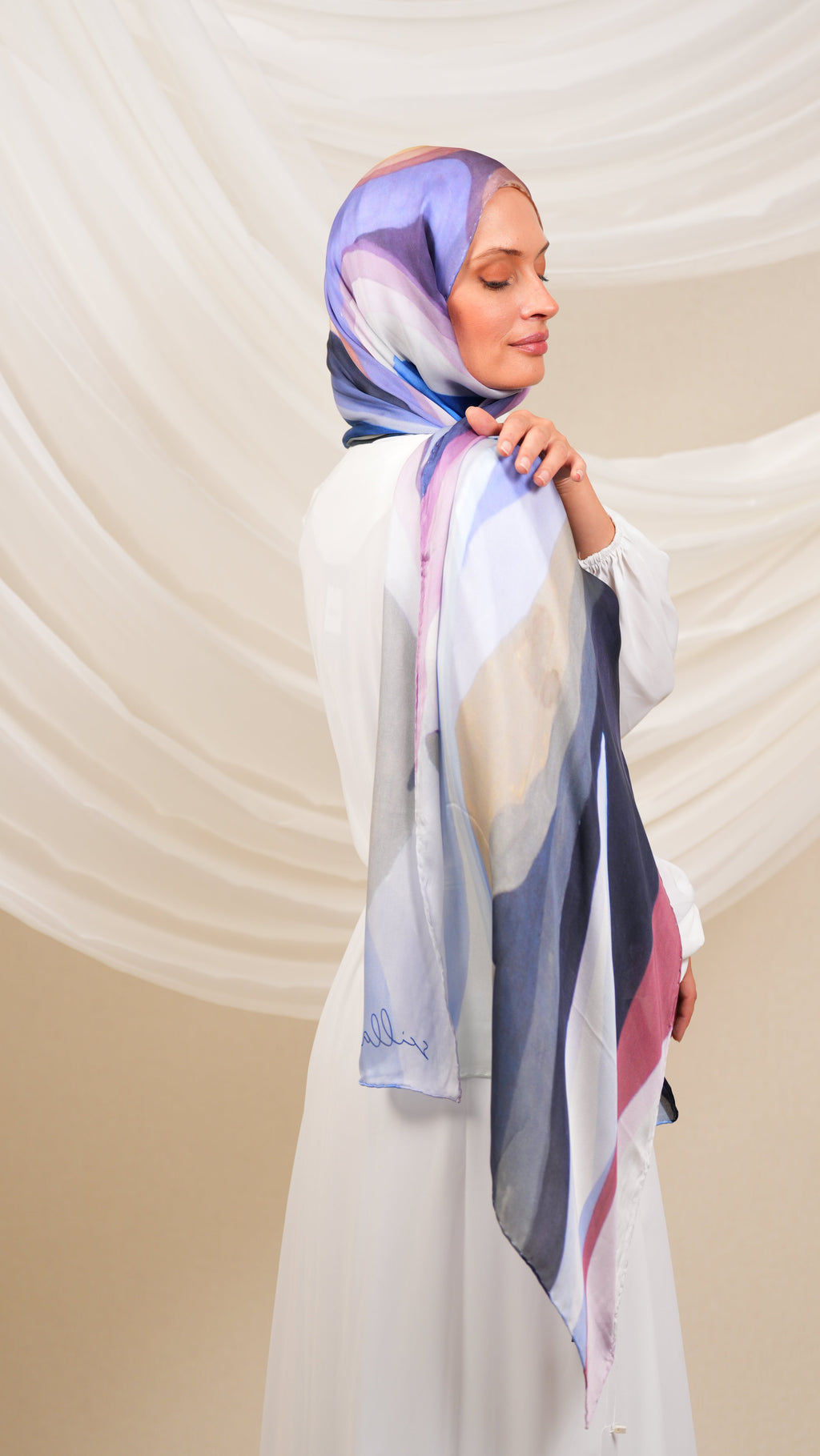Scilla Turkish shawl dtr2