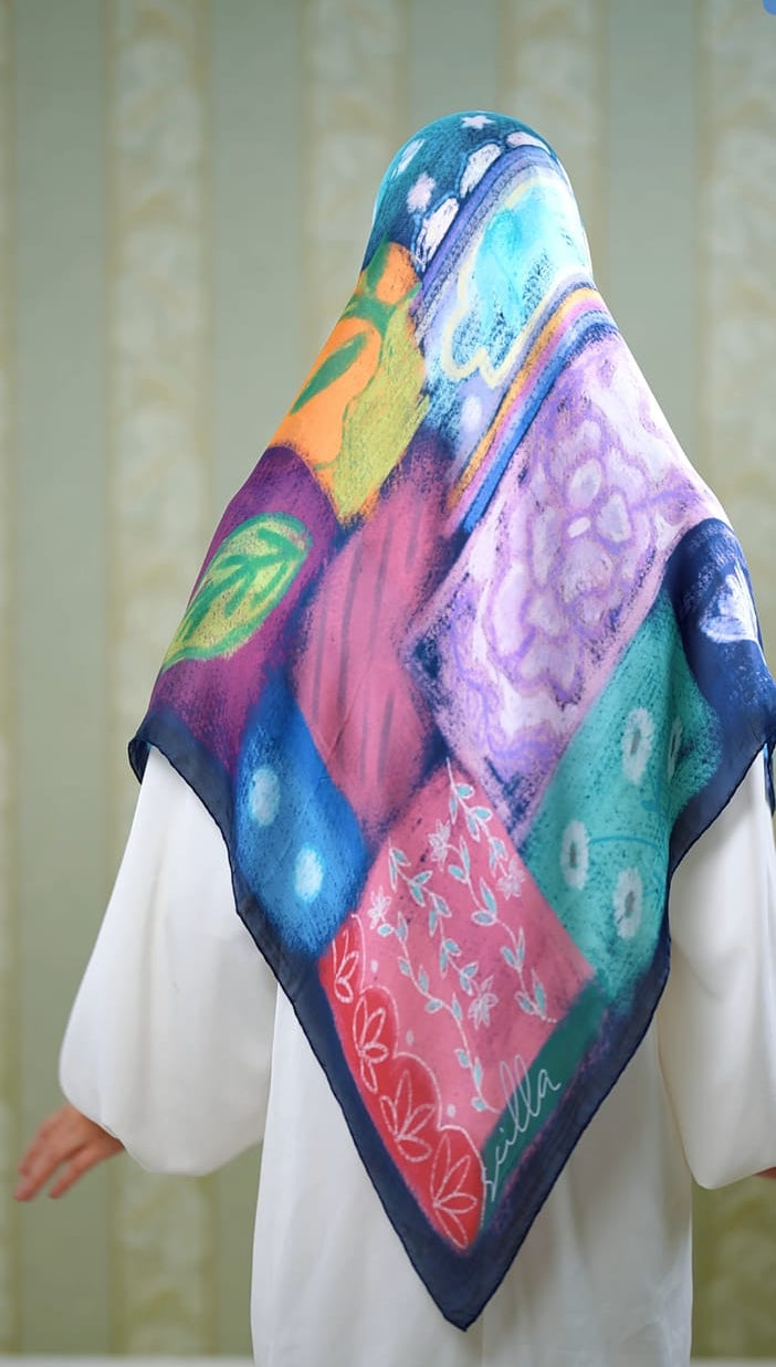 Scilla Turkish scarf Mtr 3