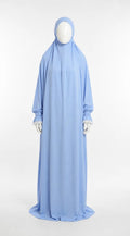 Baby blue one piece Prayer gown