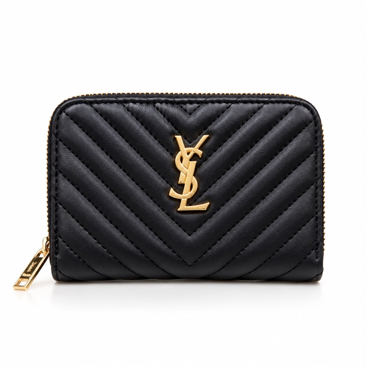 YSL black wallet