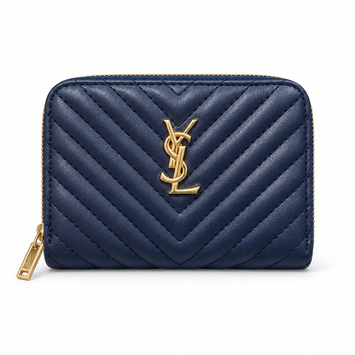 YSL Navy wallet